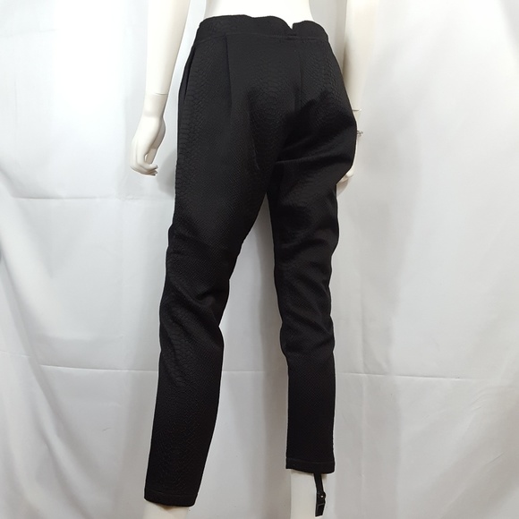 Amber Sakai Snake Embossed Dress Pants - Picture 4 of 8